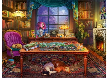 Ravensburger 750pc - Puzzler's Place Large Format Puzzle