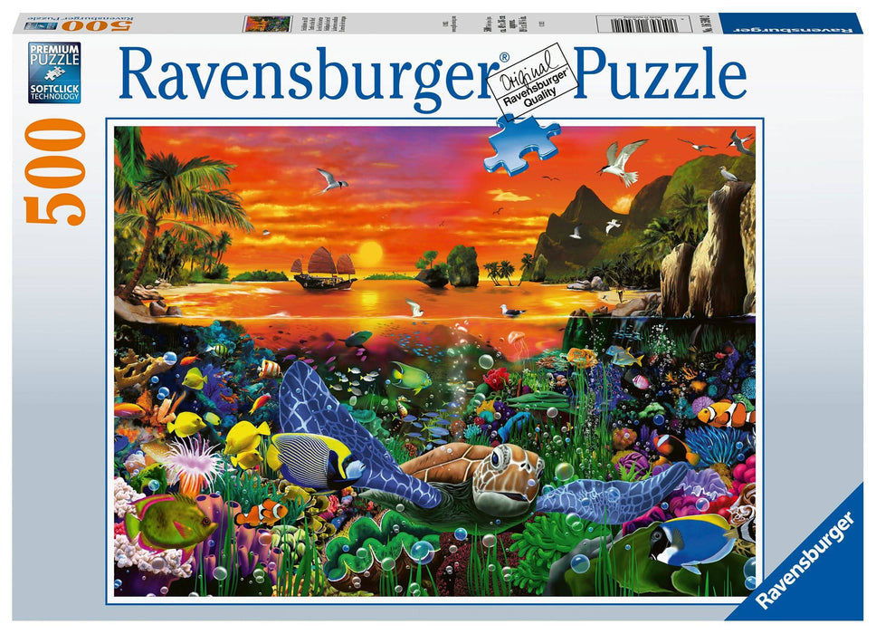 Ravensburger 500pc - Turtle in the Reef Puzzle