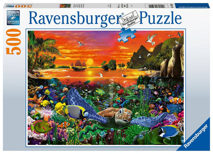 Ravensburger 500pc - Turtle in the Reef Puzzle