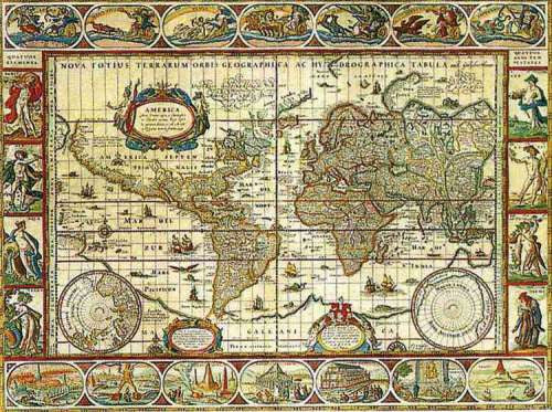 Ravensburger 2000pc - Map of World from 1650