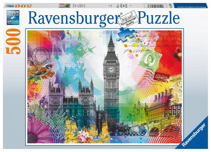 Ravensburger 500pc - London Postcard 