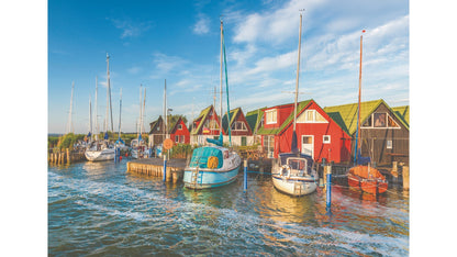 Ravensburger 1000pc Colourful Harbourside Germany Puzzle