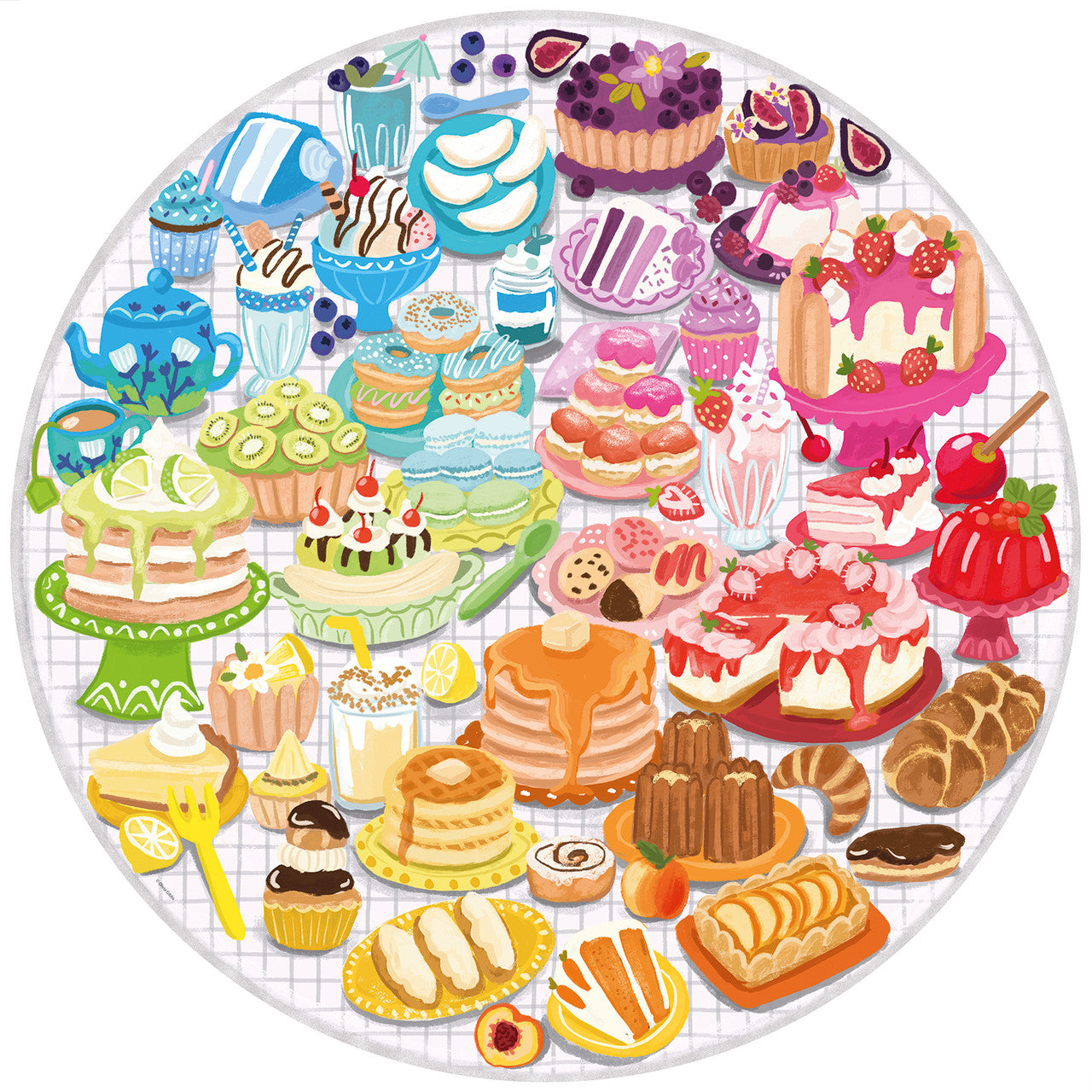 Ravensburger 500pc - Circle of Colors Desserts Puzzle