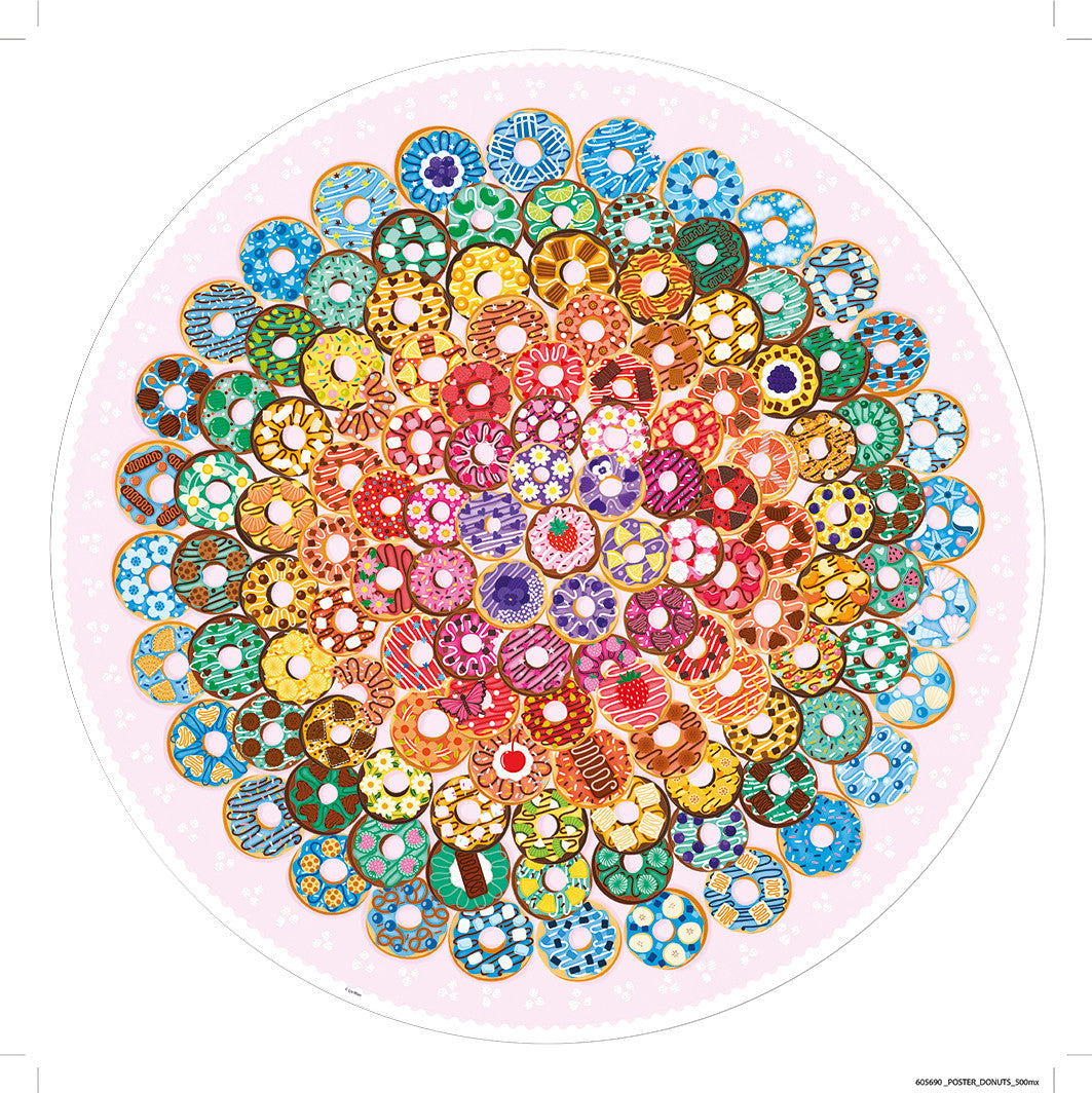 Ravensburger 500pc - Circle of Colors Donuts Puzzle
