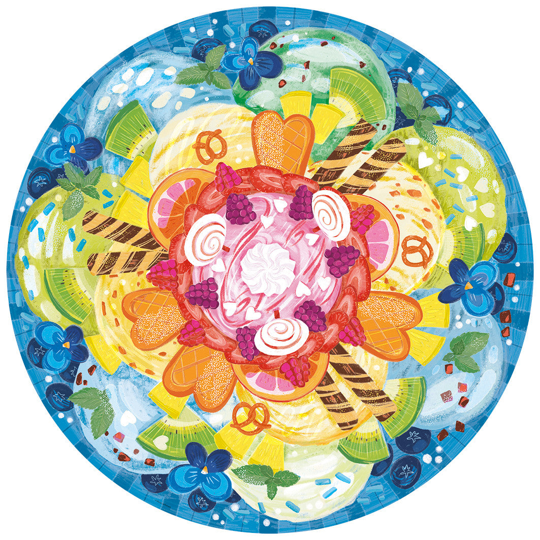 Ravensburger 500pc - Circle of Colors Ice Cream Puzzle