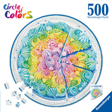 Ravensburger 500pc - Circle of Colors Rainbow Cake Puzzle