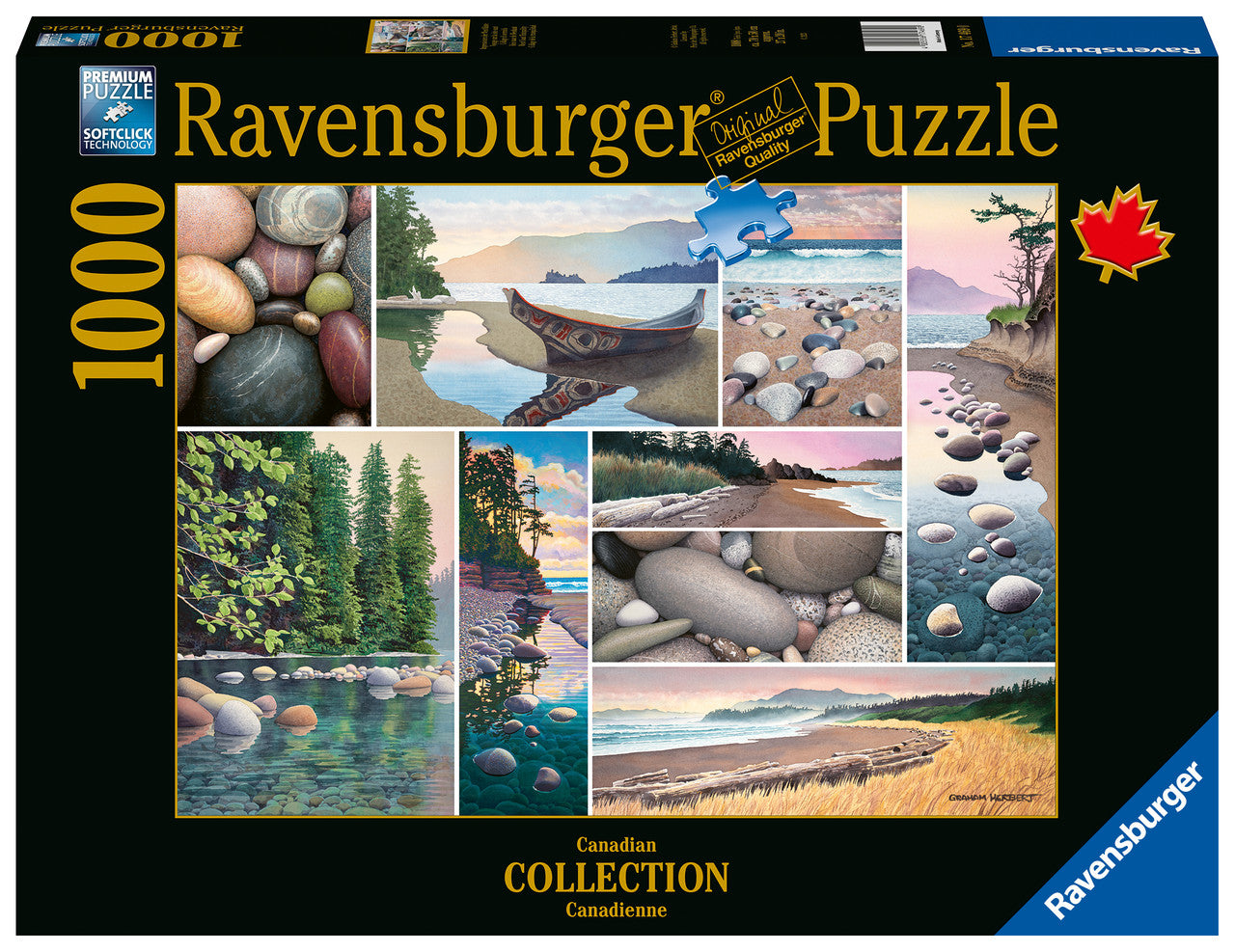 Ravensburger 1000pc - West Coast Tranquility Puzzle