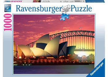 Ravensburger 1000pc - Sydney's Opera House and Harbour Bridge Puzzle