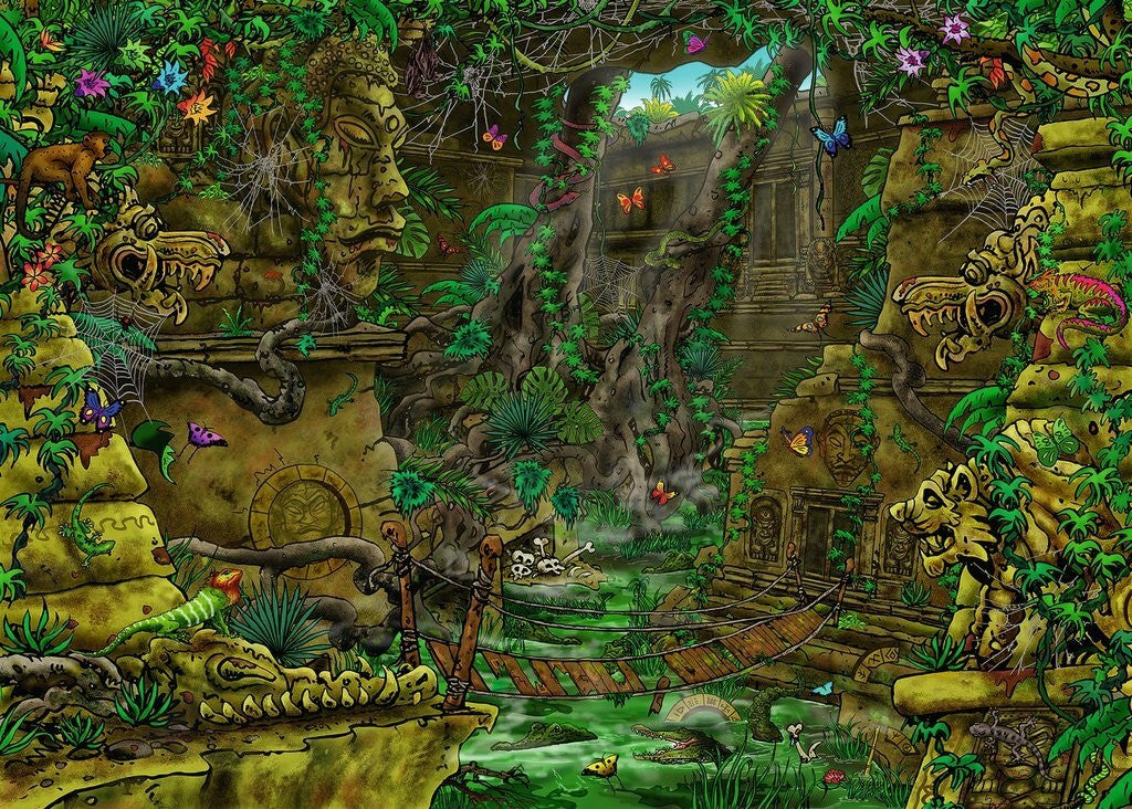 Ravensburger ESCAPE 2: The Temple Grounds Puzzle 759pc