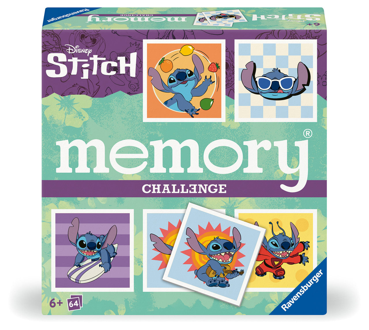 Ravensburger - Disney Stitch Challenge Memory Game