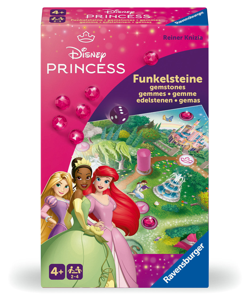Ravensburger -  Disney Princess Gemstones Bring-Along Game