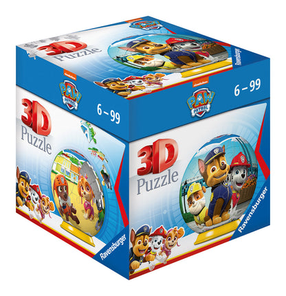 Ravensburger 54pc - 3D Puzzle Ball Paw Patrol Puzzle - Chase, Marshall & Rubble