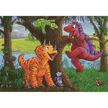 Ravensburger 2x24pc - Dinosaurs at Play Puzzle