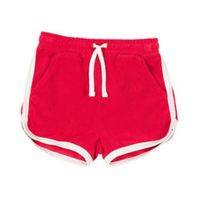 Red Jogger Shorts
