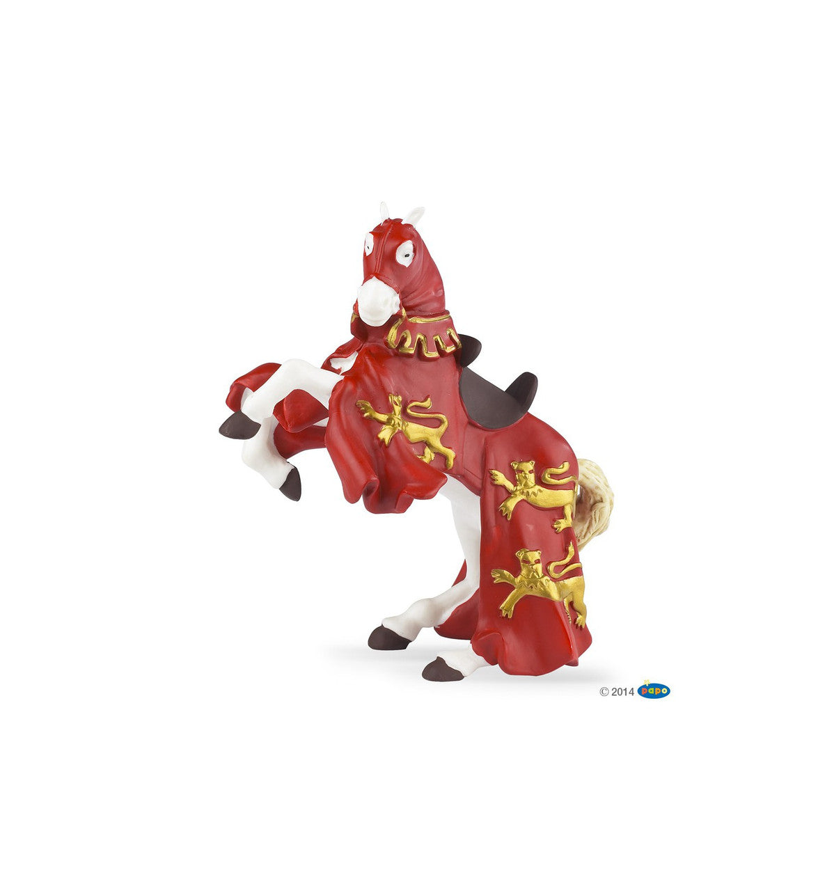 Papo - Red King Richard's horse Figurine