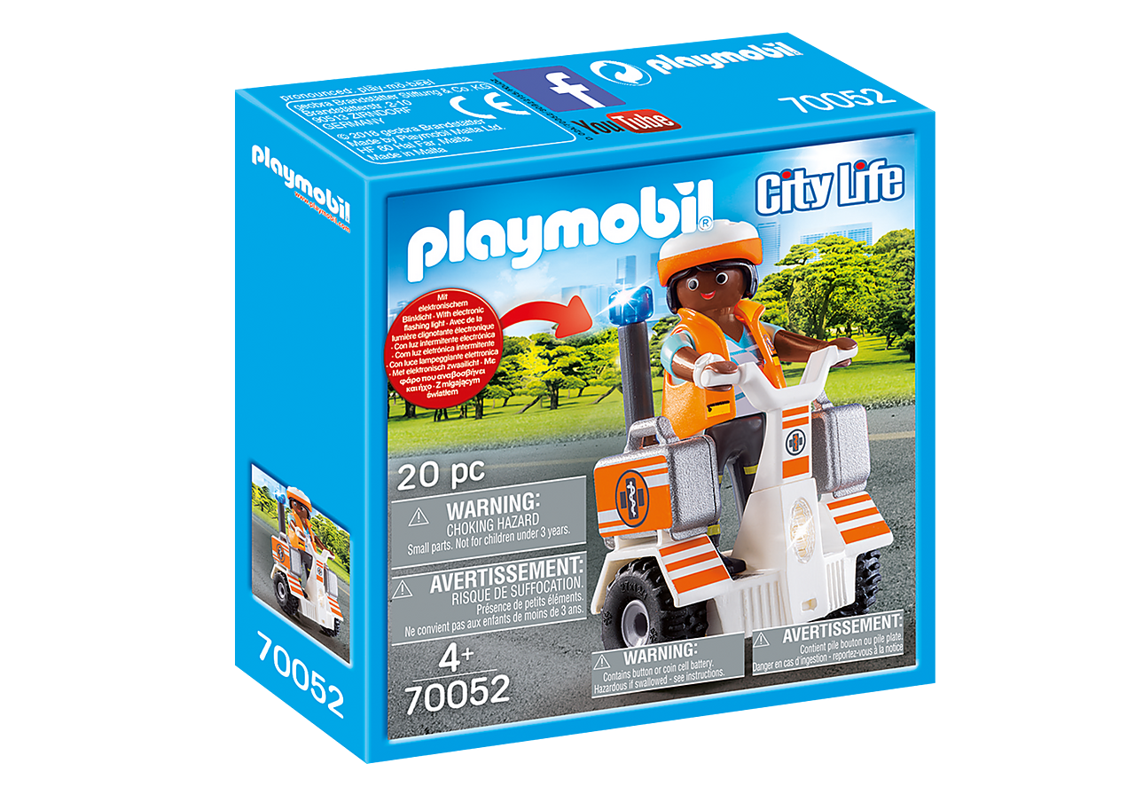 Playmobil City Life - Rescue Balance Racer 70052