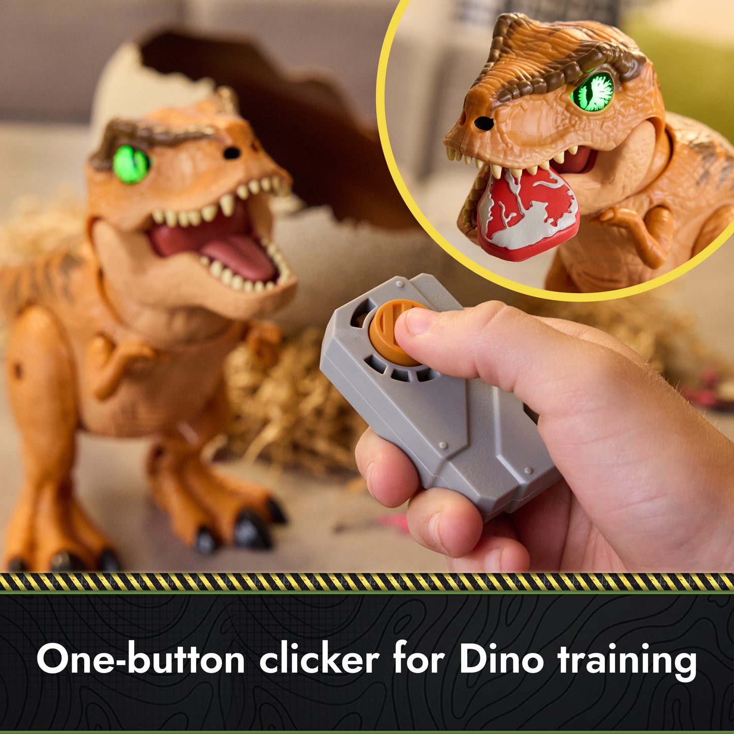 Jurassic World Primal Hatch Interactive Hatching T-Rex Dinosaur