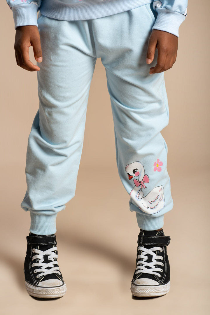 Rock Your Baby - Ribbon Swan Track Pants