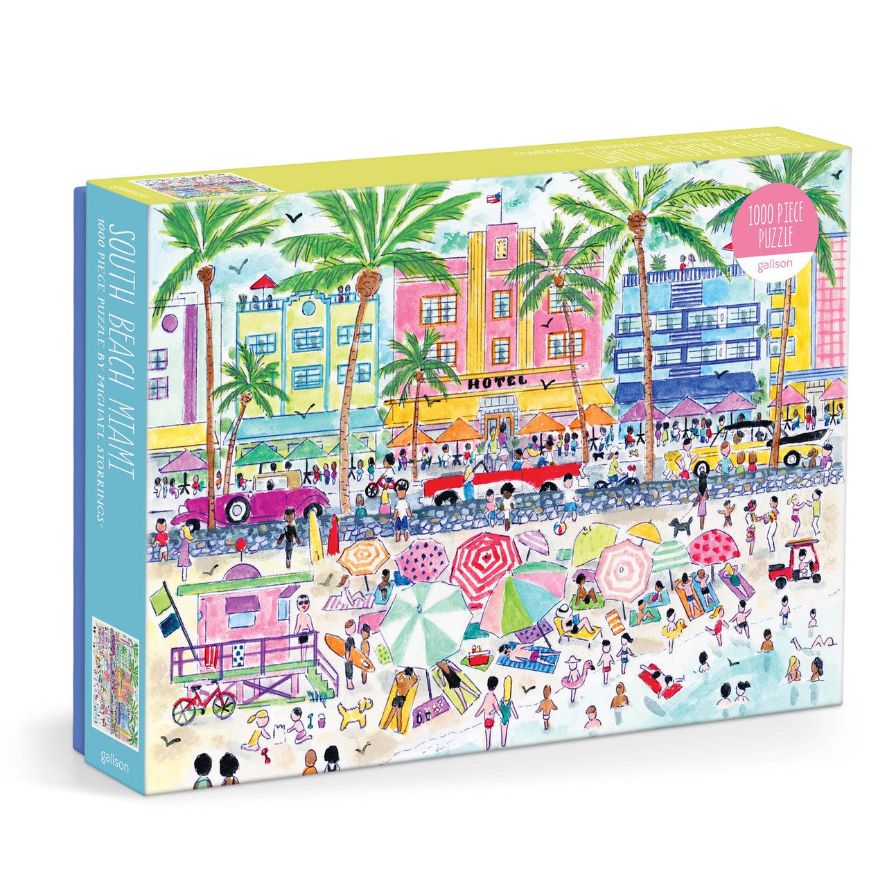 Galison 1000pc - Michael Storrings South Beach Miami Puzzle
