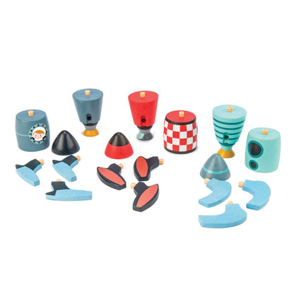 Tender Leaf Toys - Rocket Construction Set