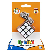 Rubik's Cube Keychain mini twistable puzzle with metal clip