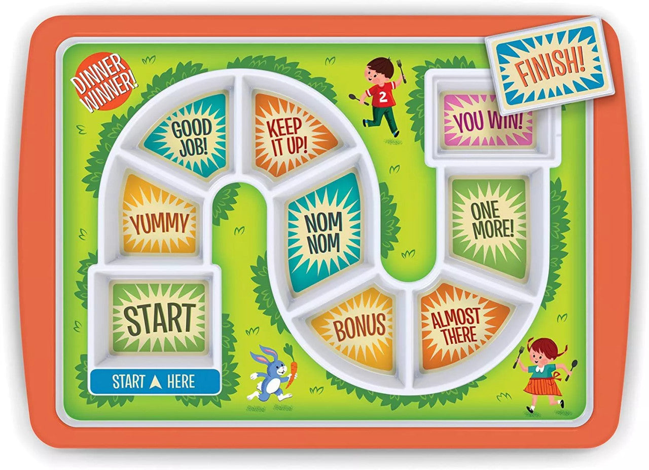Fred - Dinner Winner- Kids Dinner Plate