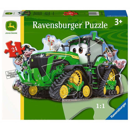 Ravensburger  24pc - John Deere Tractor Shaped Floor Puzzle