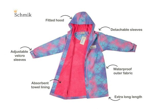 Schmik Swim Parka - Mermaid