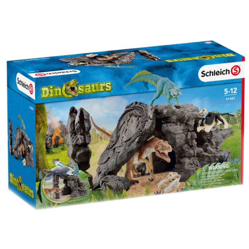 Schleich Dinosaurs - Dino Set with Cave 41461