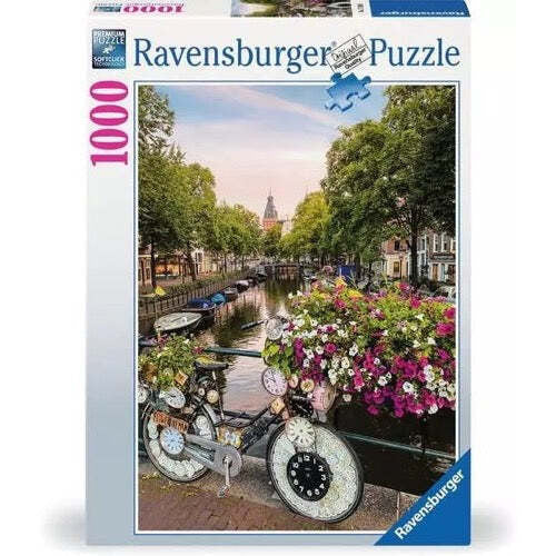 Ravensburger 1000pc - Bicycle Amsterdam Puzzle