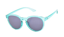 Freckles Sunglasses - Round - Translucent Teal