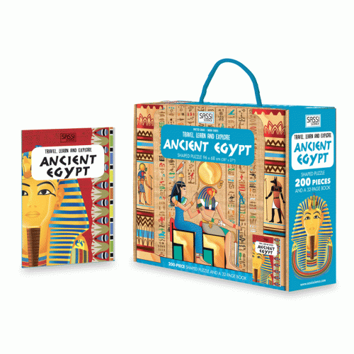 Sassi Travel, Learn and Explore - Ancient Egypt Set, 205 pcs