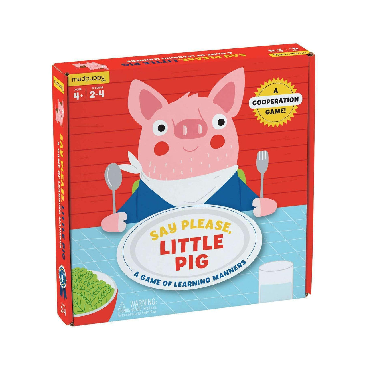 Mudpuppy- Board Game - Say Please Pig