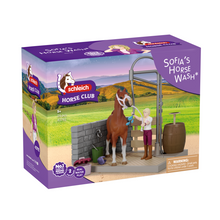 Schleich Sofia's Horse Wash 42792 HORSE CLUB playset with Sofia figure, American Saddlebred horse and working water pump