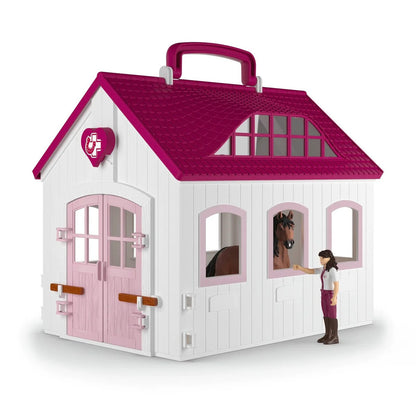 Schleich Happy Horse Hospital playset with veterinary treatment areas for Horse Club figures