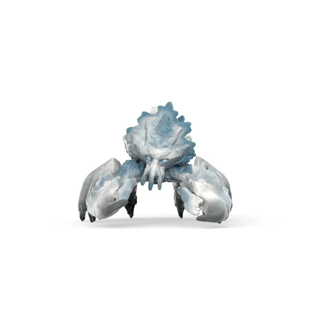 Close-up of the Ice Crab's hand-painted frost detailing and translucent claw tips