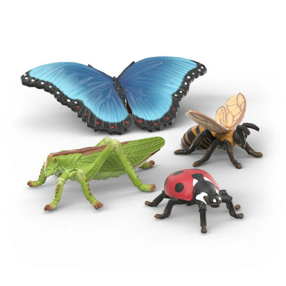 Schleich Insects Discovery Set with hand-painted bug figures showing accurate species markings