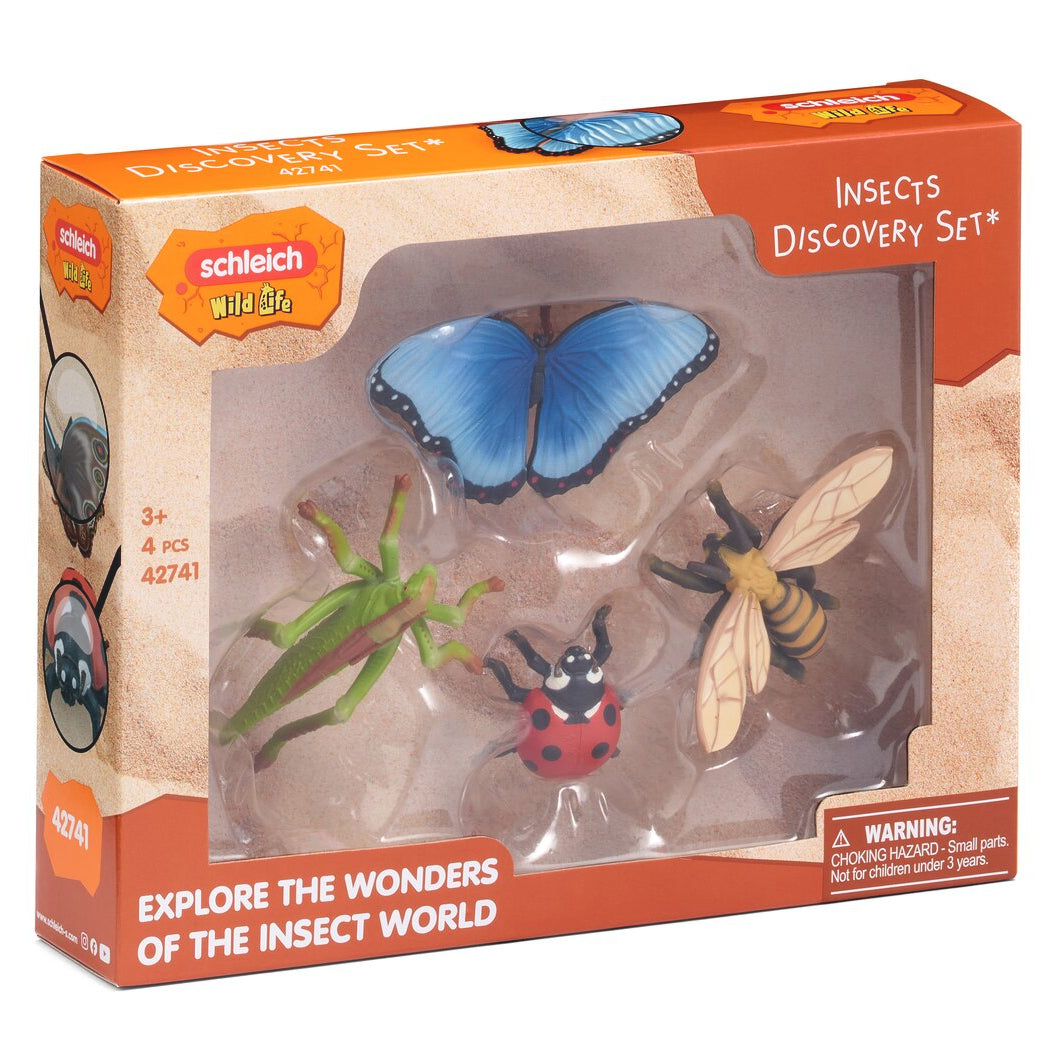 Schleich WILD LIFE Insects Discovery Set 42741 product packaging