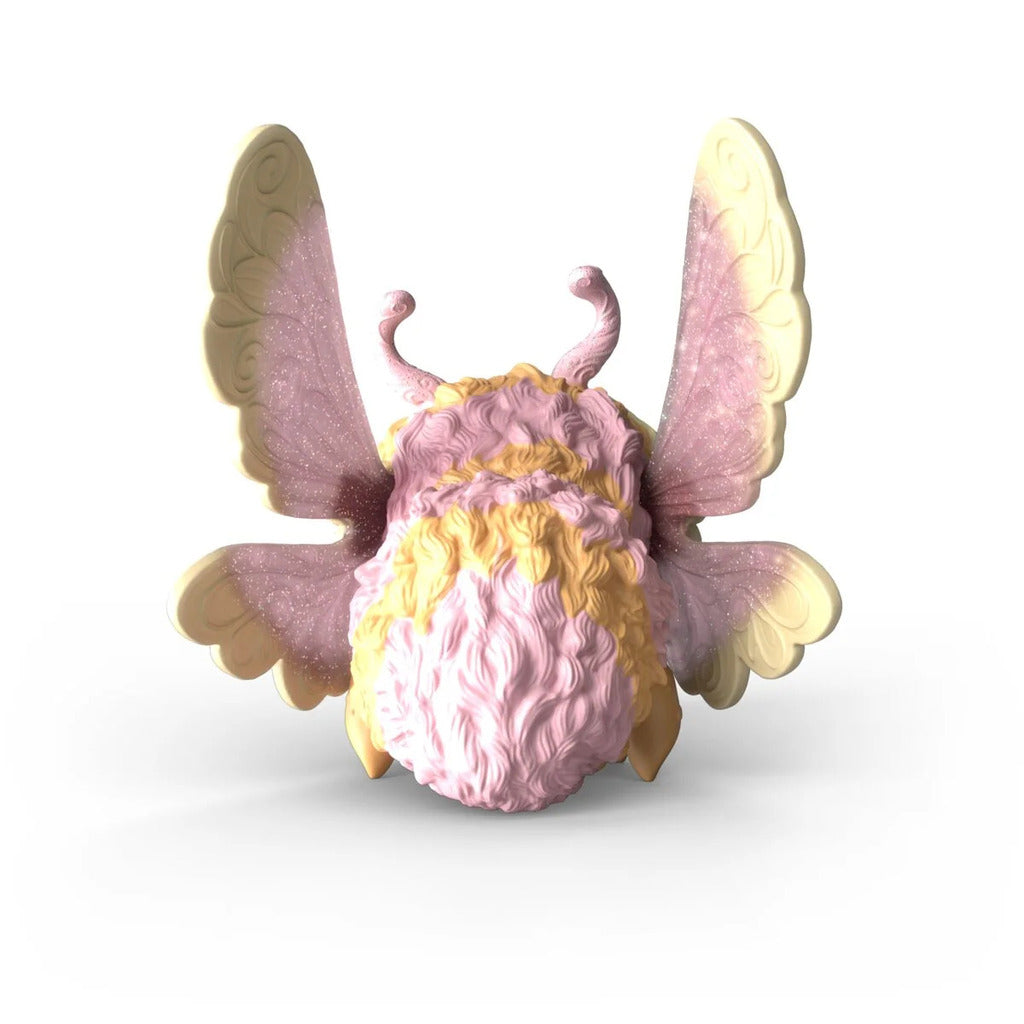 Magical Bumblebee resting on a flower in a child's imaginative garden play scene