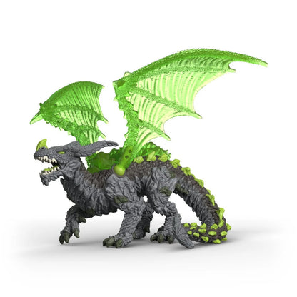 Schleich Rock Dragon figurine with fractured stone hide and spread wings from the Eldrador range
