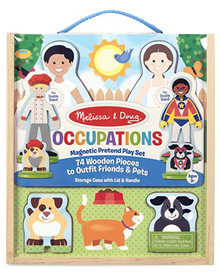Melissa & Doug - Occupations Magnetic Dress-Up Play Set