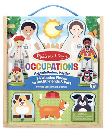 Melissa & Doug - Occupations Magnetic Dress-Up Play Set