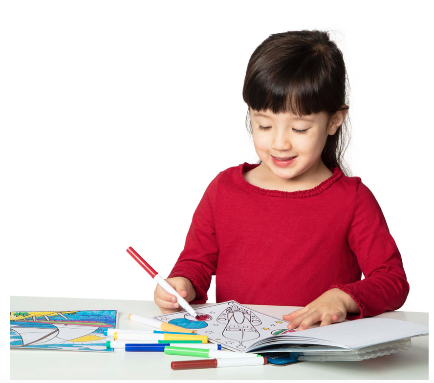 Melissa & Doug - ON the GO - Magic-Pattern - Adventure Coloring Pad