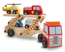 Melissa & Doug - Emergency Vehicle Carrier