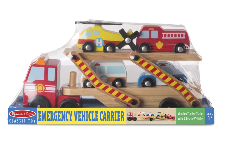 Melissa & Doug - Emergency Vehicle Carrier