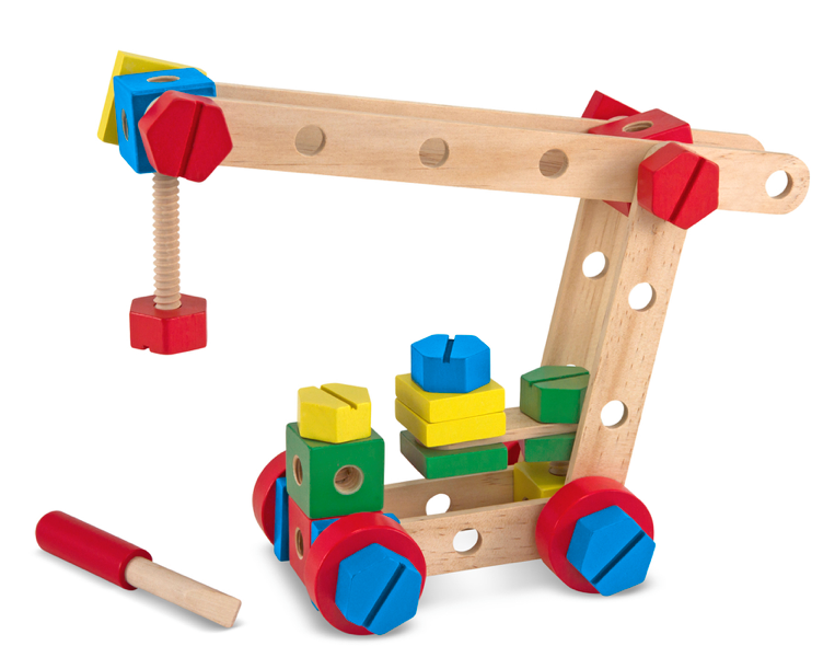Melissa & Doug - Construction Building Set in a Box