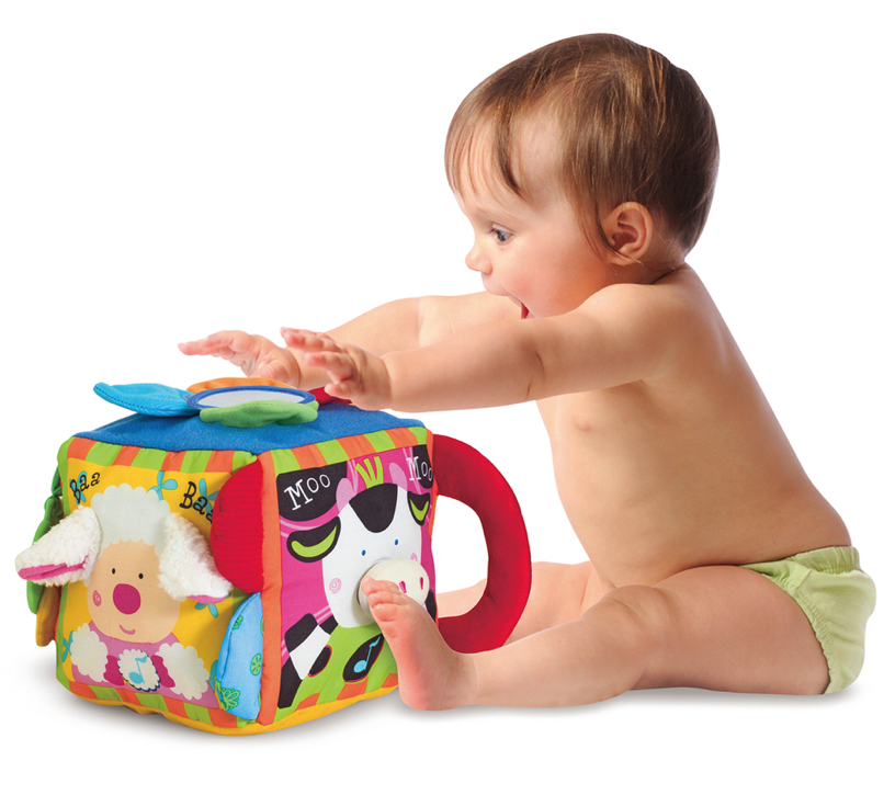 Melissa & Doug - Musical Farmyard Cube Learning Toy