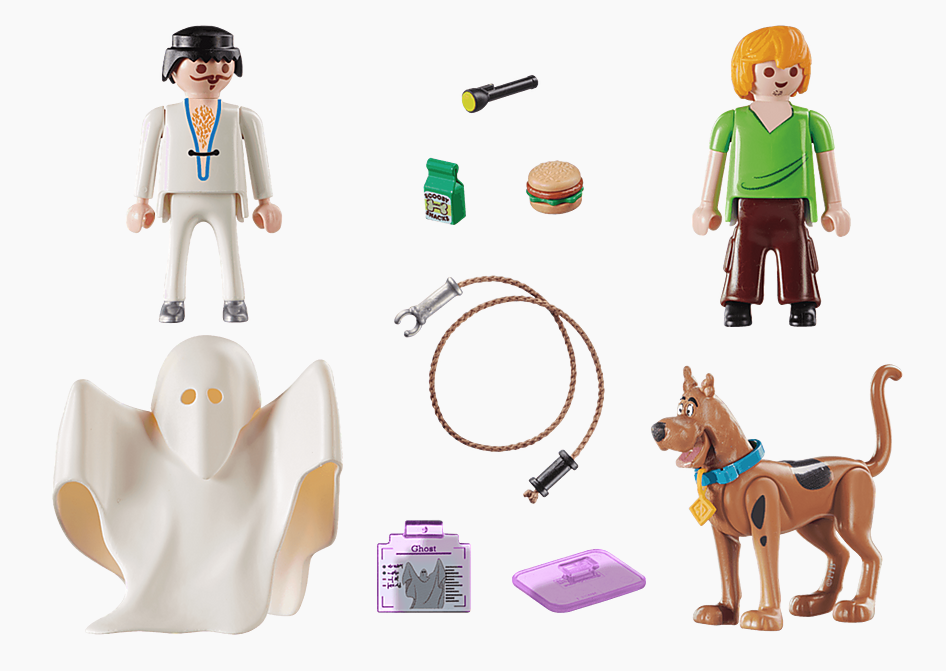 Playmobil SCOOBY-DOO! Scooby & Shaggy with Ghost 70287