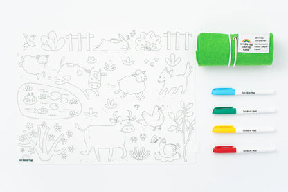 Scribble Mat The Originals - On the Farm