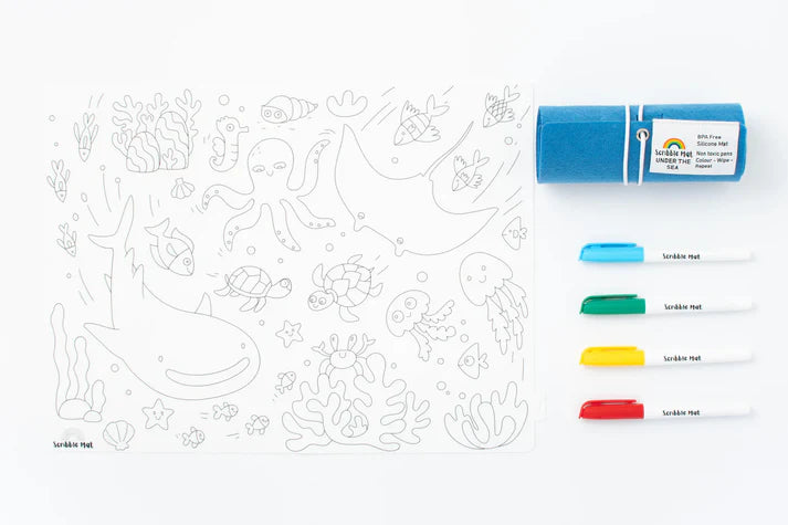 Scribble Mat The Originals - Under the Sea